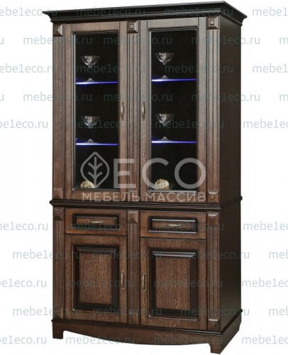 Шкаф - Буфет Венето 210 из массива дерева Ш-120см, В-200см,Г-45см