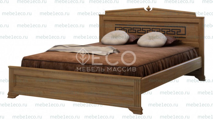 Кровать Афина модель №2 из массива дерева