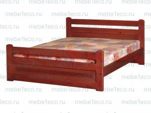 Кровать Визави из массива дерева