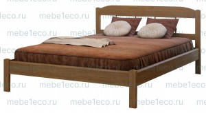 Кровать Дачная модель №2 из массива дерева