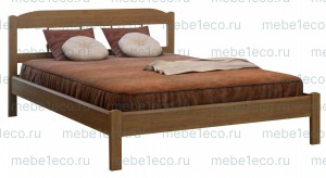 Кровать Дачная модель №2 из массива дерева