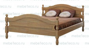 Кровать Жанна из массива дерева