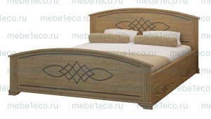 Кровать Гера из массива дерева
