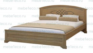 Кровать Гера модель №2 из массива дерева