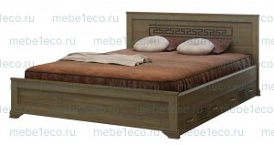 Кровать Классика модель №2 из массива дерева