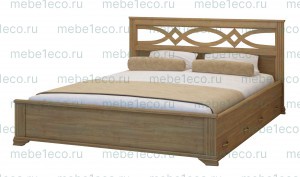 Кровать Лира модель №2 из массива дерева
