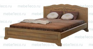 Кровать Муза модель №2 из массива дерева