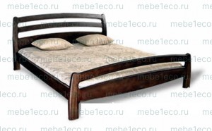 Кровать Ника из массива дерева