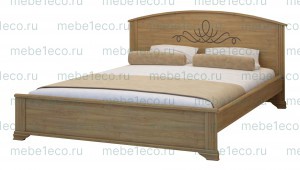 Кровать Нова модель №2 из массива дерева