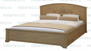 Кровать Нова модель №2 из массива дерева