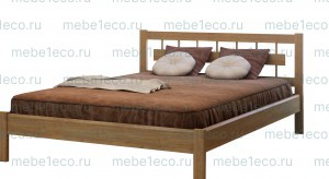 Кровать Сакура модель №2 из массива дерева