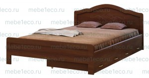 Кровать Сонька модель №2 из массива дерева