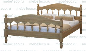 Кровать Точенка из массива дерева