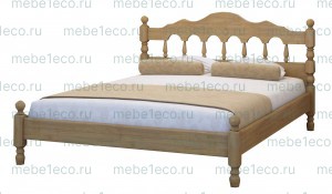 Кровать Точенка модель №2 из массива дерева