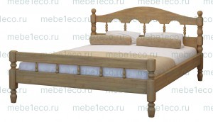 Кровать Точенка модель №3 из массива дерева