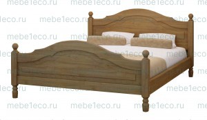 Кровать Филенка из массива дерева