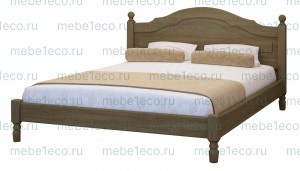 Кровать Филенка модель №2 из массива дерева