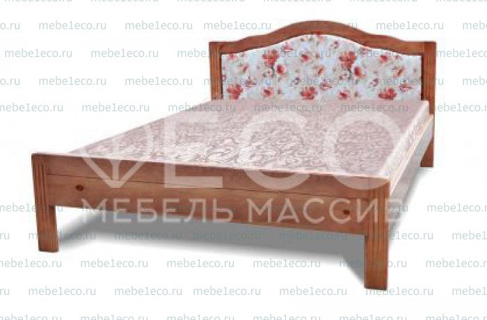 Кровать Вея из массива дерева