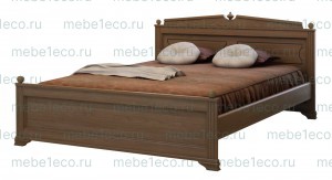 Кровать Нефертити из массива дерева