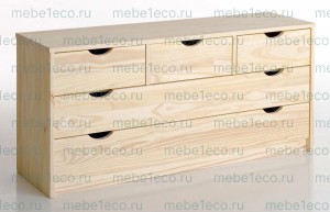 Комод КД - 206 из массива Ш-120см,В-70см,Г-45см