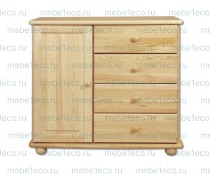 Комод КД - 118 из массива Ш-100см,В-90см,Г-45см