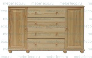 Комод КД - 123 из массива Ш-160см,В-100см,Г-45см