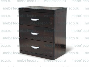 Тумба Бали 3 ящика из массива Ш-45см,В-58см,Г-30см