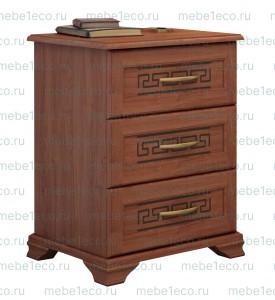 Тумба Классика 3 ящика из массива Ш-45см,В-58см,Г-30см
