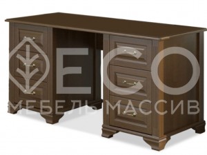 Письменный стол №2 из массива Ш-160см,В-75см,Г-60см