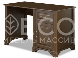 Письменный стол №1 из массива Ш-120см,В-75см,Г-60см