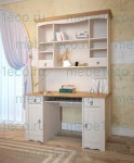 Письменный стол №15 из массива Ш-160см,В-230см,Г-60/27см