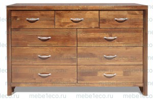 Комод Альба из массива Ш-140см,В-90см,Г-45см