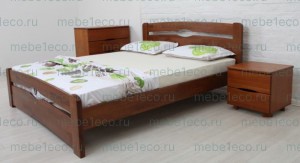 Кровать Бейли из массива дерева