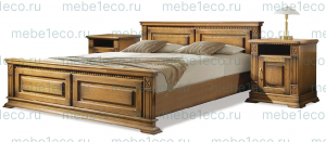 Кровать Верди Люкс из массива дерева