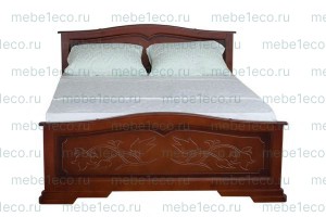 Кровать Болеро из массива дерева