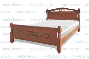 Кровать Грета из массива дерева