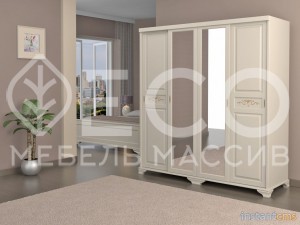 Шкаф - купе Лиана 1 из массива Ш-180см,В-190см,Г-60см