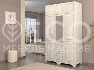 Шкаф Лиана 247 из массива Ш-120см,В-240см,Г-60см
