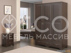 Шкаф Лиана 8 из массива Ш-140см,В-200см,Г-60см