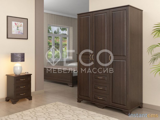 Шкаф Лиана 11 из массива Ш-120см,В-190см,Г-60см