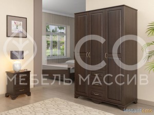 Шкаф Лиана 11 из массива Ш-120см,В-190см,Г-60см