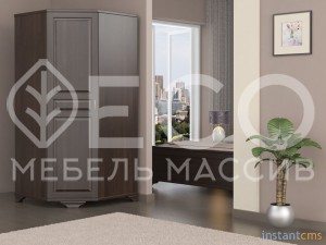 Шкаф Лиана угловой из массива Ш-90см,В-200см,Г-90см