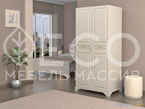 Шкаф Лиана 12 из массива Ш-100см,В-190см,Г-60см