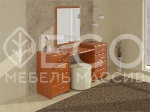 Дамский стол Окаэри № 1 из массива Ш-170см, В-85см,Г-45см