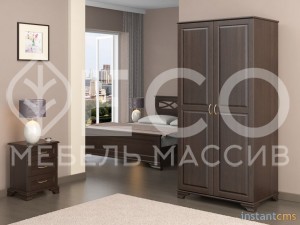 Шкаф Лиана 21 из массива Ш-80см,В-190см,Г-60см