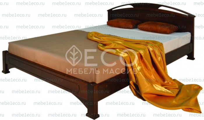 Кровать Омега модель № 1 из массива дерева