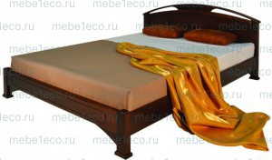 Кровать Омега модель № 1 из массива дерева