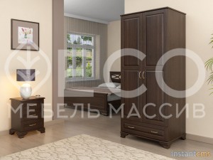 Шкаф Лиана 23 из массива Ш-80см,В-190см,Г-60см