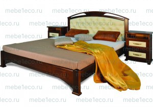 Кровать Омега модель № 2 из массива дерева