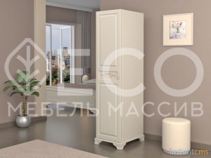 Шкаф Лиана 25 из массива Ш-50см,В-200см,Г-60см